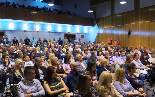 IV. pályázati körrel kapcsolatos tájékoztató lakossági fórum Szabadkán (képek)