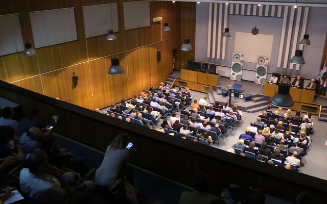 IV. pályázati körrel kapcsolatos tájékoztató lakossági fórum Szabadkán (képek)