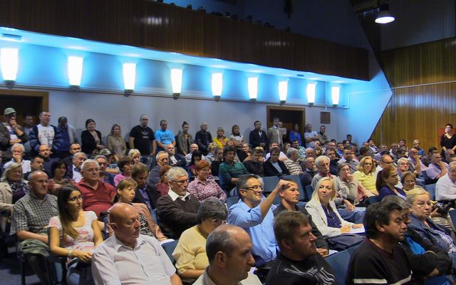 IV. pályázati körrel kapcsolatos tájékoztató lakossági fórum Szabadkán (képek)