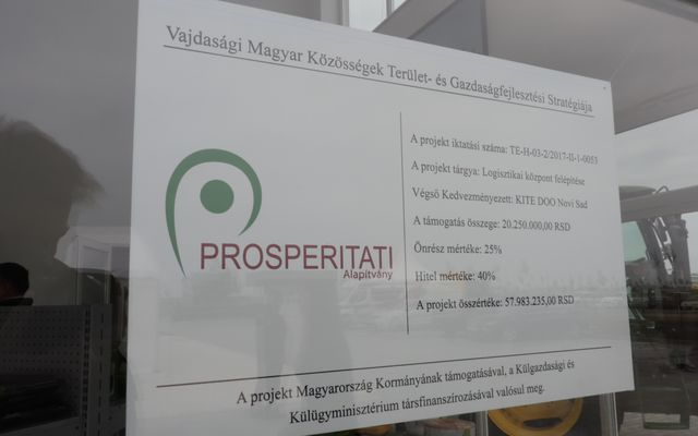 A KITE Kft. logisztikai központjának ünnepélyes átadása (képek)