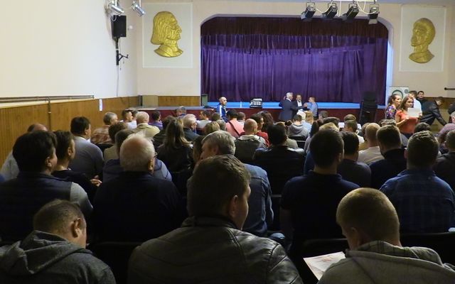 IV. pályázati körrel kapcsolatos tájékoztató lakossági fórum Óbecsén (képek)