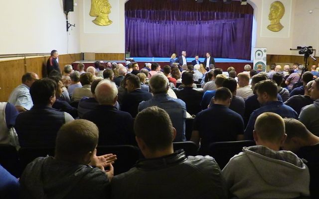 IV. pályázati körrel kapcsolatos tájékoztató lakossági fórum Óbecsén (képek)
