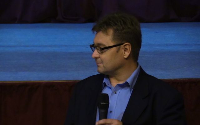 IV. pályázati körrel kapcsolatos tájékoztató lakossági fórum Óbecsén (képek)