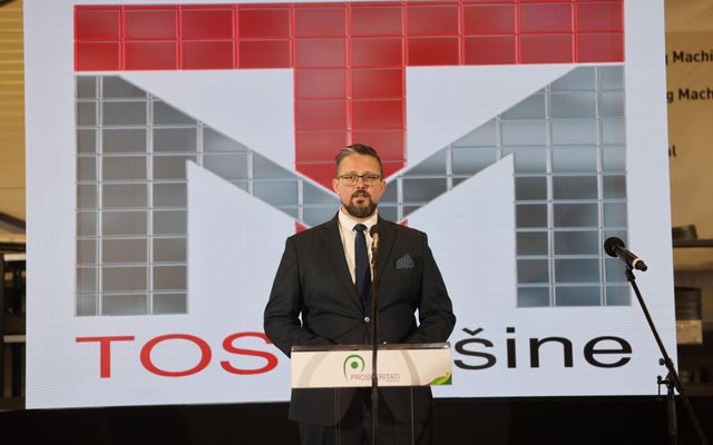 Tosmasine Kft. kiemelt jelentőségű közepes gazdasági fejlesztés ünnepélyes átadása 
