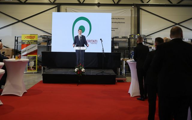 Tosmasine Kft. kiemelt jelentőségű közepes gazdasági fejlesztés ünnepélyes átadása 