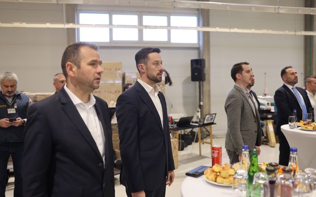 Eurotextil közepes és nagyléptékű gazdasági fejlesztés ünnepélyes átadása 