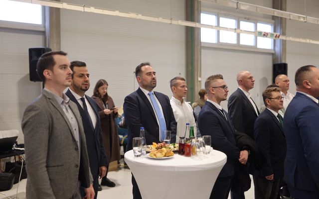 Eurotextil közepes és nagyléptékű gazdasági fejlesztés ünnepélyes átadása 