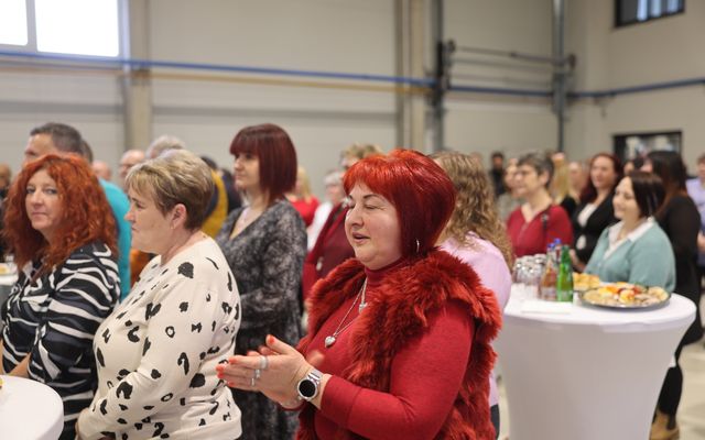 Eurotextil közepes és nagyléptékű gazdasági fejlesztés ünnepélyes átadása 