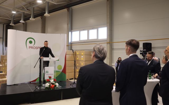 Eurotextil közepes és nagyléptékű gazdasági fejlesztés ünnepélyes átadása 