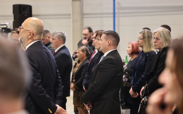 Eurotextil közepes és nagyléptékű gazdasági fejlesztés ünnepélyes átadása 