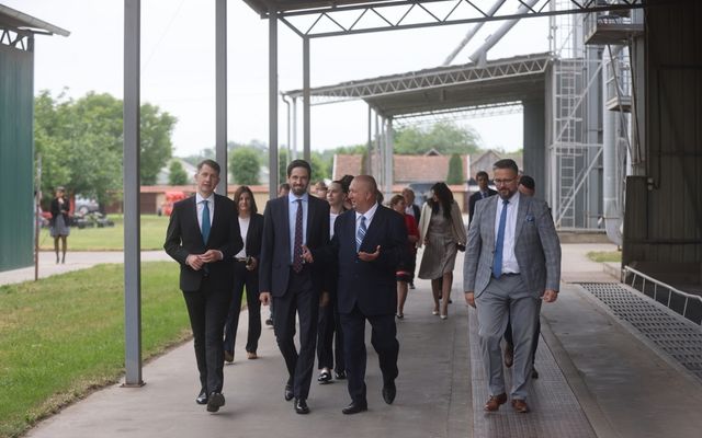 Kontakt Kft. kiemelt jelentőségű nagyléptékű mezőgazdasági fejlesztés ünnepélyes átadása
