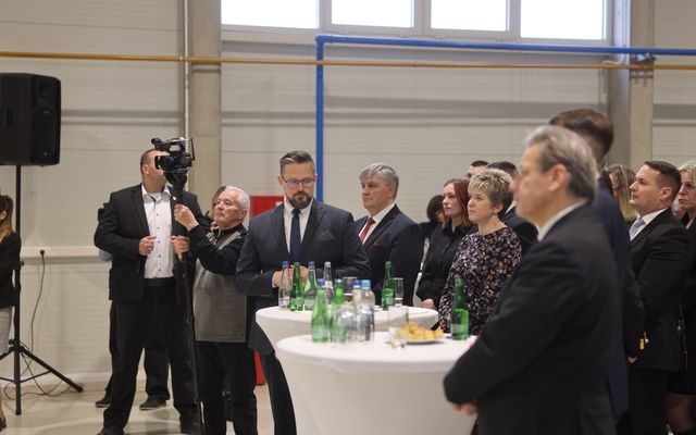 Eurotextil közepes és nagyléptékű gazdasági fejlesztés ünnepélyes átadása 