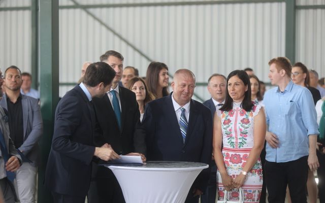 Kontakt Kft. kiemelt jelentőségű nagyléptékű mezőgazdasági fejlesztés ünnepélyes átadása