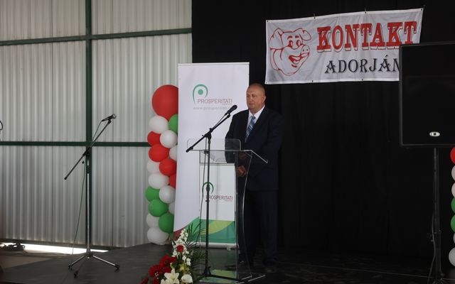 Kontakt Kft. kiemelt jelentőségű nagyléptékű mezőgazdasági fejlesztés ünnepélyes átadása