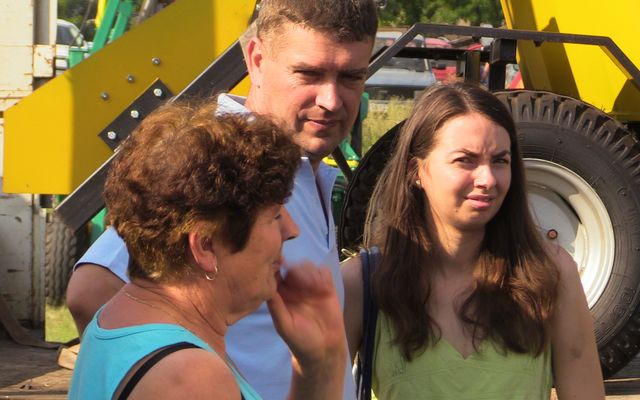 Mezőgazdasági gépkiállítás Kispiacon (képek)