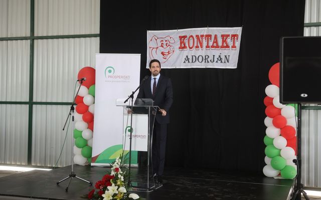 Kontakt Kft. kiemelt jelentőségű nagyléptékű mezőgazdasági fejlesztés ünnepélyes átadása