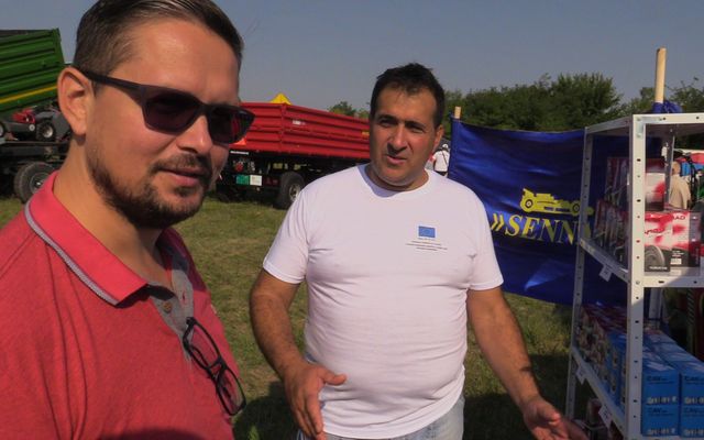 Mezőgazdasági gépkiállítás Kispiacon (képek)