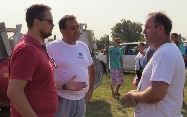 Mezőgazdasági gépkiállítás Kispiacon (képek)