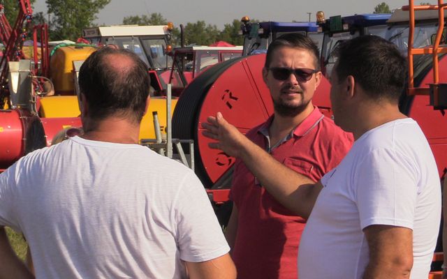 Mezőgazdasági gépkiállítás Kispiacon (képek)