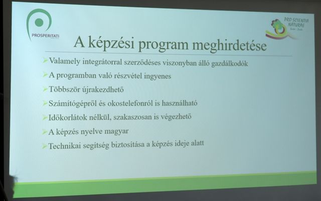 Online gazdaképzési tanfolyam – sajtótájékoztató (képek)