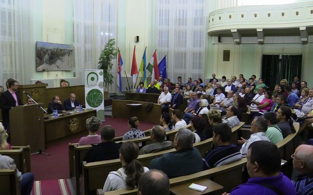 Zentán is telt ház volt a Prosperitati Alapítvány lakossági fórumán