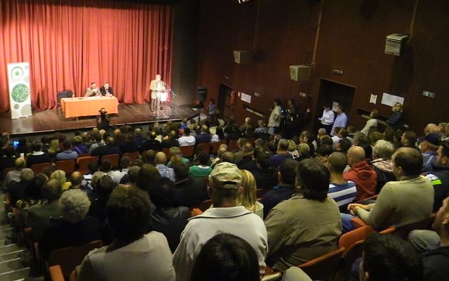 IV. pályázati körrel kapcsolatos tájékoztató lakossági fórum Topolyán (képek)