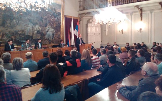 Lakossági fórum Zomborban (képek)