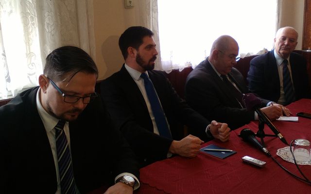 Értékelő sajtótájékoztató Pancsován (képek)