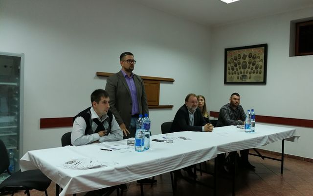 IV. pályázati körrel kapcsolatos tájékoztató lakossági fórum Kishegyesen (képek)