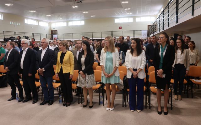 Ünnepélyes szerződésaláírás Magyarkanizsán