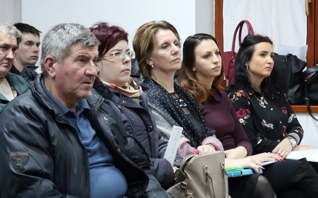 V. pályázati körrel kapcsolatos tájékoztató lakossági fórum Csókán (képek)