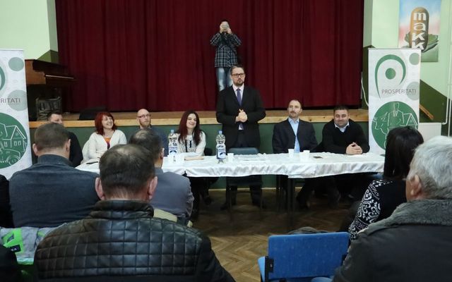 V. pályázati körrel kapcsolatos tájékoztató lakossági fórum Muzslyán (képek)