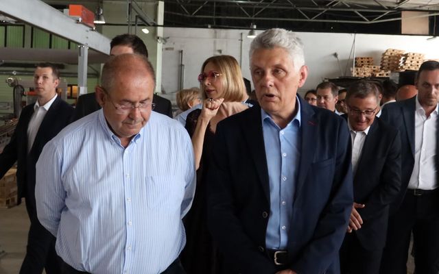 Kiemelt jelentőségű nagyléptékű gazdasági fejlesztés – a Keramika Kanizsa Rt. felújított üzemének hivatalos átadása (képek)