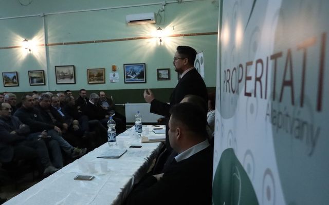 V. pályázati körrel kapcsolatos tájékoztató lakossági fórum Muzslyán (képek)