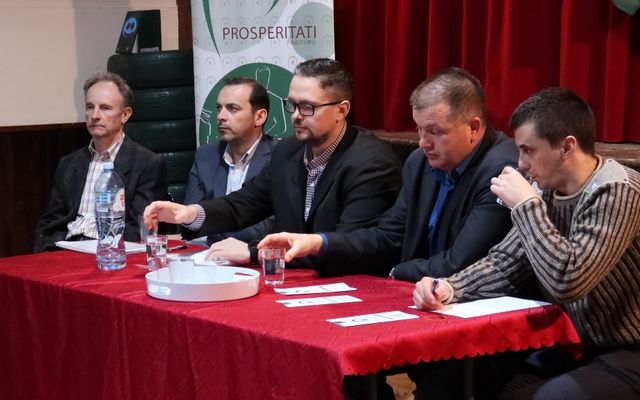 V. pályázati körrel kapcsolatos tájékoztató lakossági fórum Pancsován (képek)