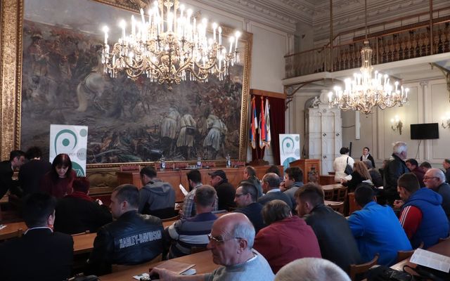 V. pályázati körrel kapcsolatos tájékoztató lakossági fórum Zomborban (képek)