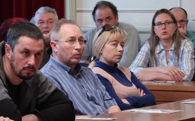 V. pályázati körrel kapcsolatos tájékoztató lakossági fórum Zomborban (képek)
