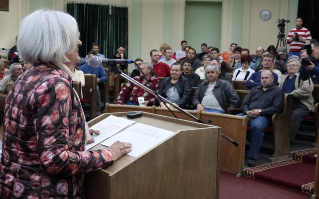 V. pályázati körrel kapcsolatos tájékoztató lakossági fórum Zentán (képek)