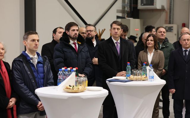 A Microcer kft. kiemelt jelentőségű nagyléptékű fejlesztés ünnepélyes átadása