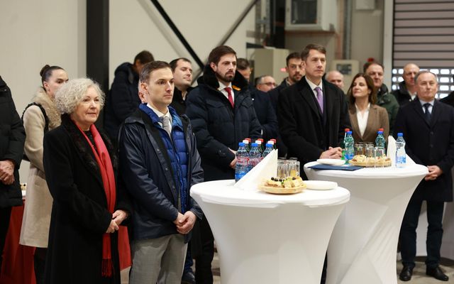 A Microcer kft. kiemelt jelentőségű nagyléptékű fejlesztés ünnepélyes átadása