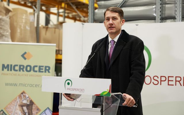 A Microcer kft. kiemelt jelentőségű nagyléptékű fejlesztés ünnepélyes átadása