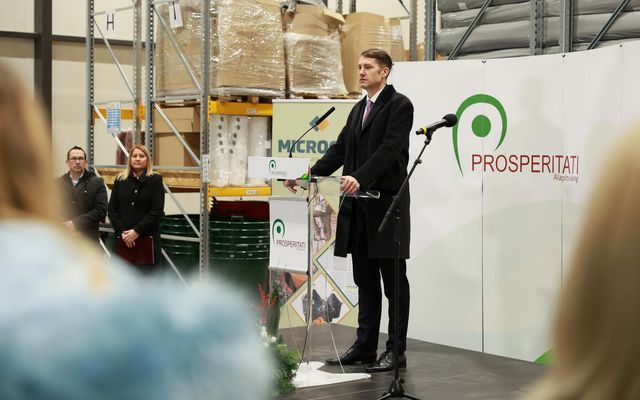 A Microcer kft. kiemelt jelentőségű nagyléptékű fejlesztés ünnepélyes átadása