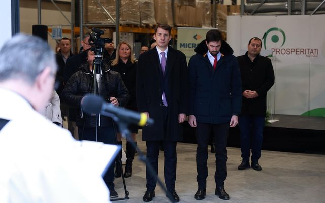 A Microcer kft. kiemelt jelentőségű nagyléptékű fejlesztés ünnepélyes átadása