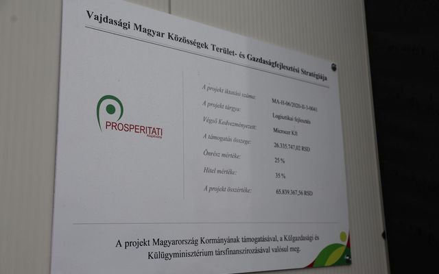 A Microcer kft. kiemelt jelentőségű nagyléptékű fejlesztés ünnepélyes átadása