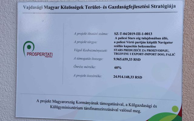 A palicsi Navigator apartmanház ünnepélyes átadása