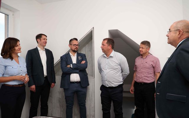 A palicsi Navigator apartmanház ünnepélyes átadása