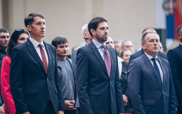 Ünnepélyes szerződéskötés a mezőgazdasági eszközök pályázat nyerteseivel