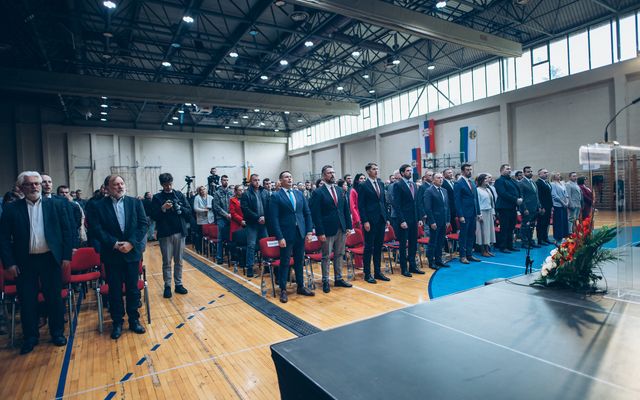 Ünnepélyes szerződéskötés a mezőgazdasági eszközök pályázat nyerteseivel