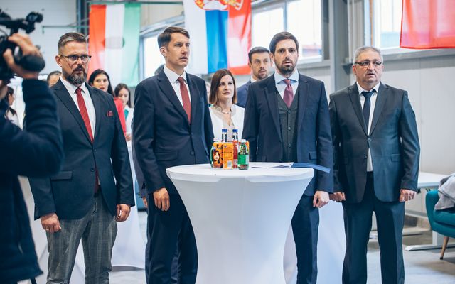 Az adai Antares Stolice Kft. kiemelt jelentőségű közepes és nagyléptékű gazdasági fejlesztés ünnepélyes átadása 