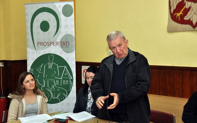 Ismertető a második körös pályázatokról, Törökkanizsa (képek)